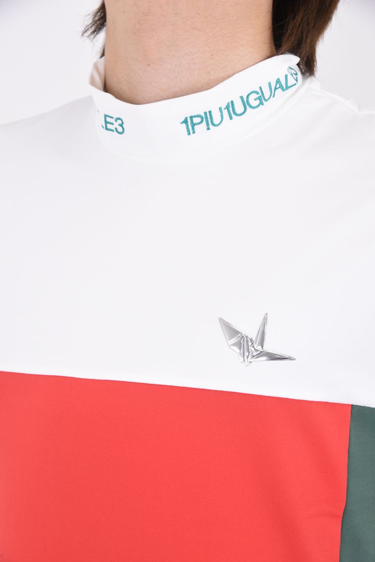 1PIU1UGUALE3 GOLF - 【1PIU1UGUALE3 ADP GOLF】 S/S MOCK NECK CRAZY 