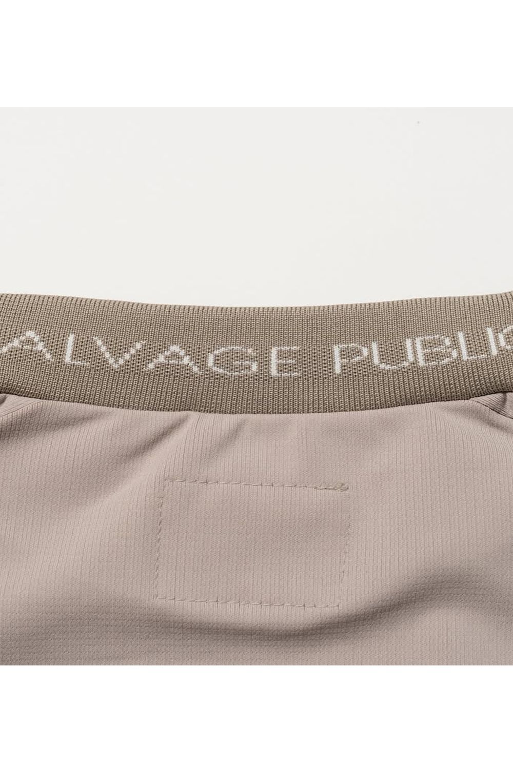 【2026SS】 Alohea Mockneck SS（LOCAL GOLFERS UNION） / ショートスリーブ モックネックTシャツ (ベージュ) （3月入荷予定）