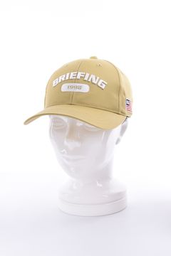【26AW】 MEN’S COLLEGE LOGO CAP / カレッジロゴ刺繍 キャップ (ベージュ)