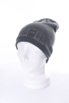 LOGO BEANIE / ロゴ ビーニー チャコール