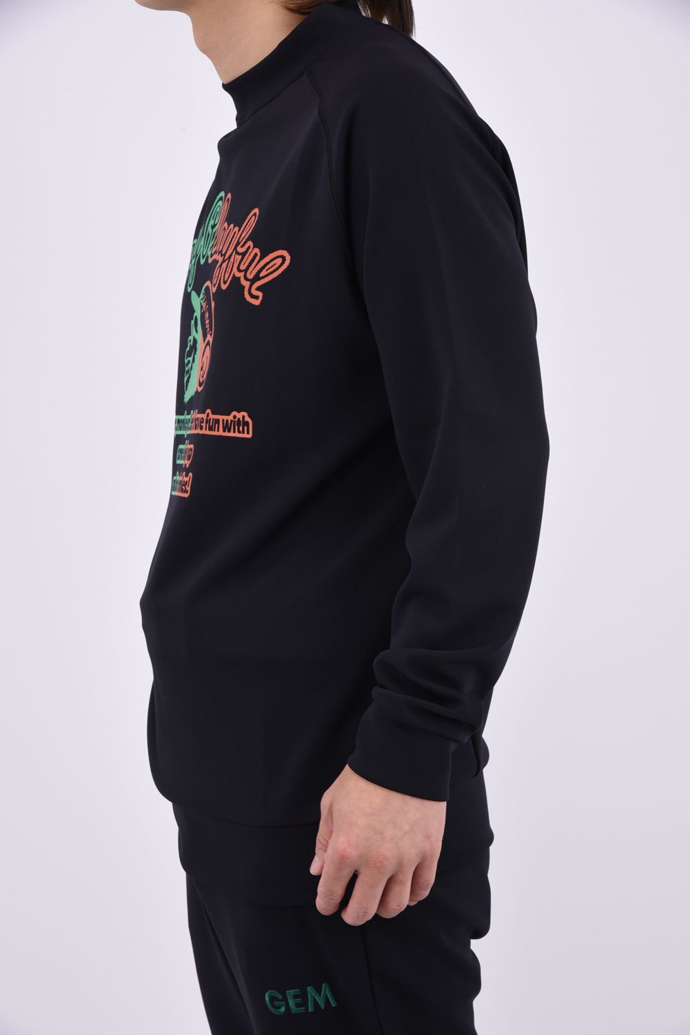 GREEN EDGE MONKEYS - 【26AW】 JERSEY MOCK NECK / ダンボールニット