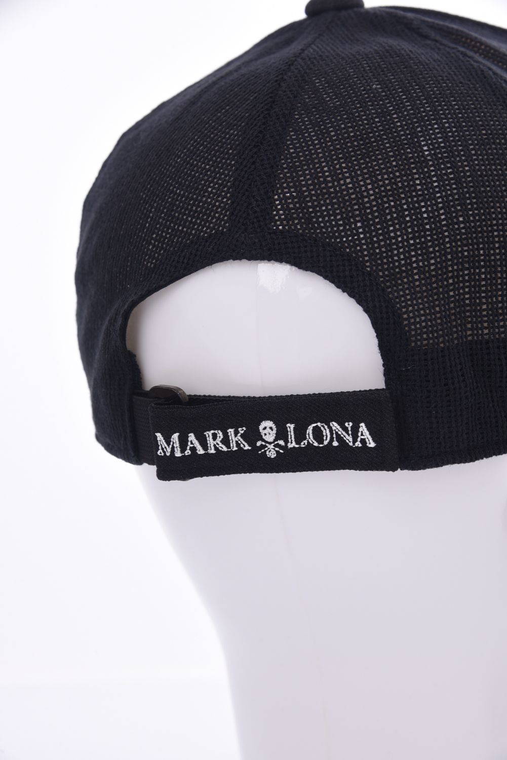 ATLANTIS TRUCKER CAP / ロゴ刺繍 BB メッシュ キャップ (ホワイト）