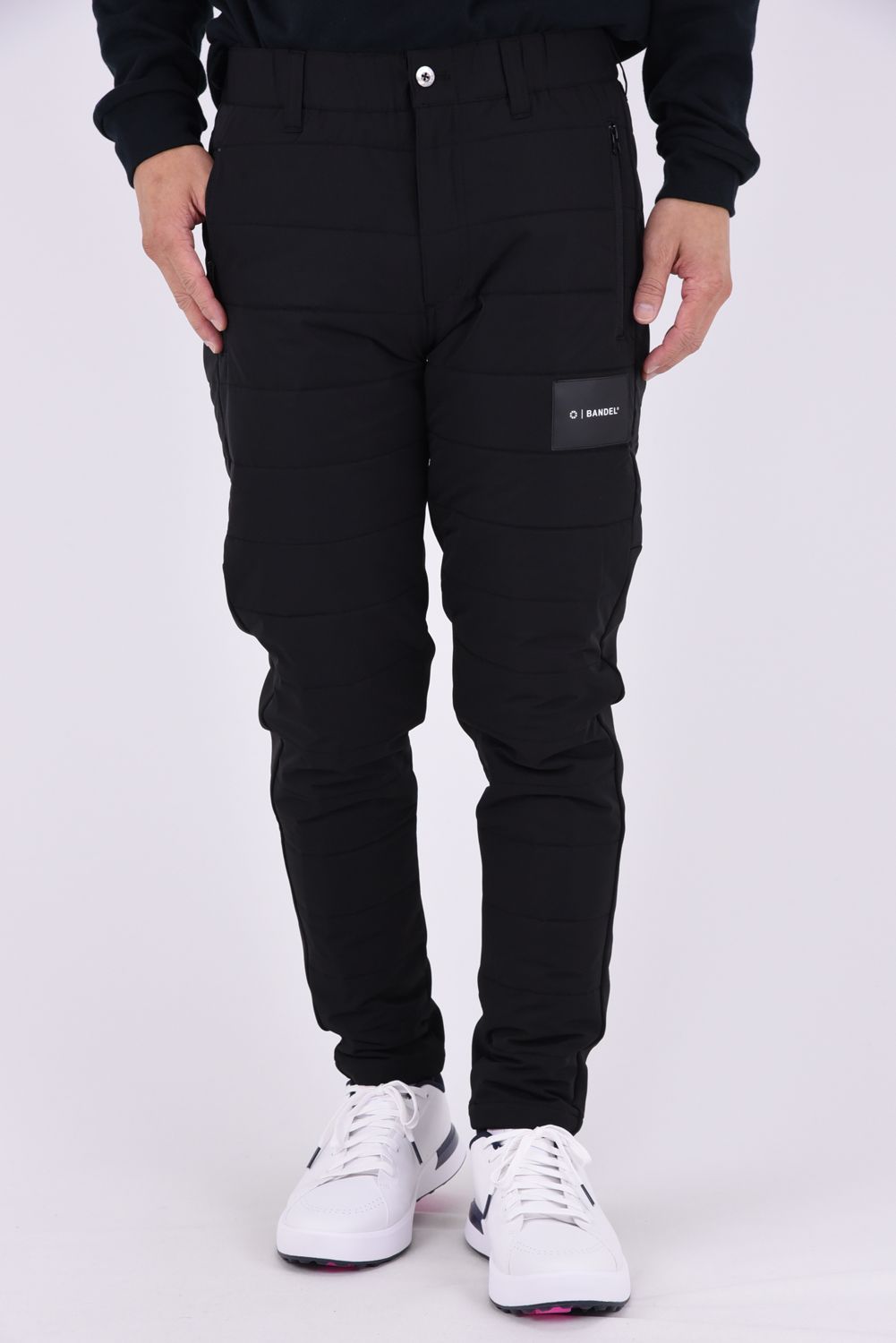 【26AW】 HYBRID PUFFER PANTS / ハイブリッド パファーパンツ (ブラック)