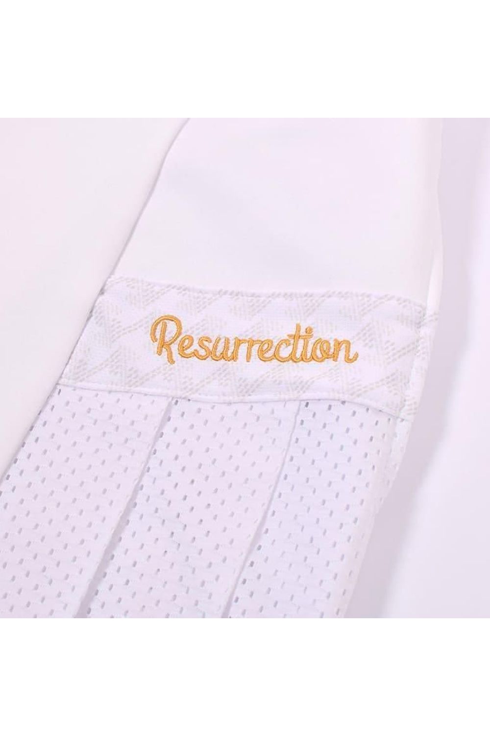 【26SS】【レディース】 GM ACCENT LINE SKIRT / モノトーンシリーズ メッシュプリーツ アクセントラインスカート (ホワイト)*