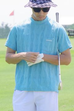 muta - 【期間限定ポイント50倍】JACQUARD MOCK SHIRT / リンクス 