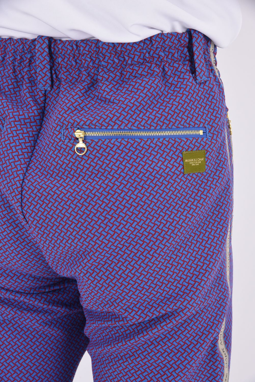 MARK&LONA - GARDA JERSEY PANTS / イントレチャートパターン