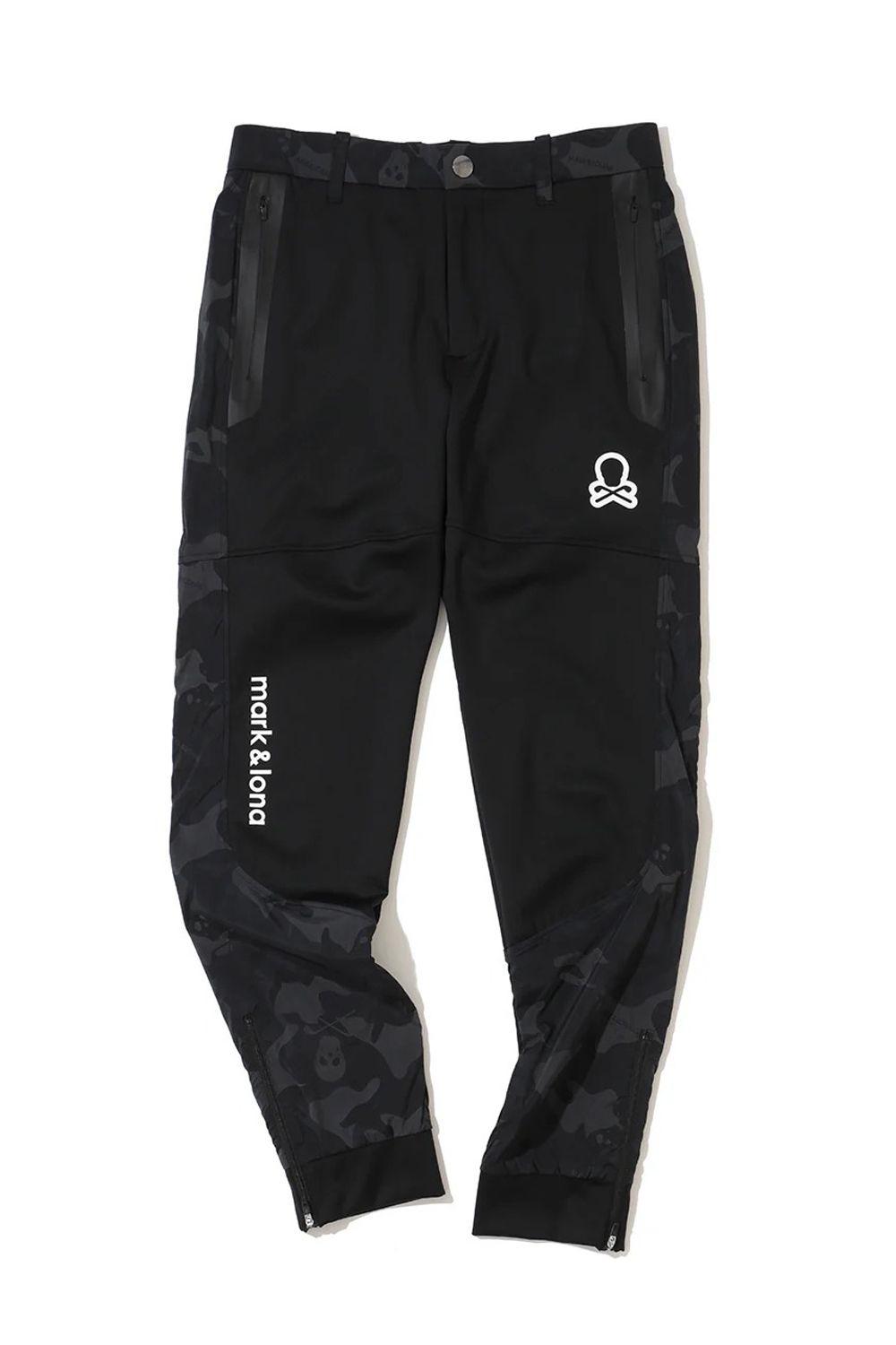 【2025AW】 FUSION FIT TACTICAL JOGGER / オリジナルカモパターン タクティカルジョガーパンツ (ブラック)