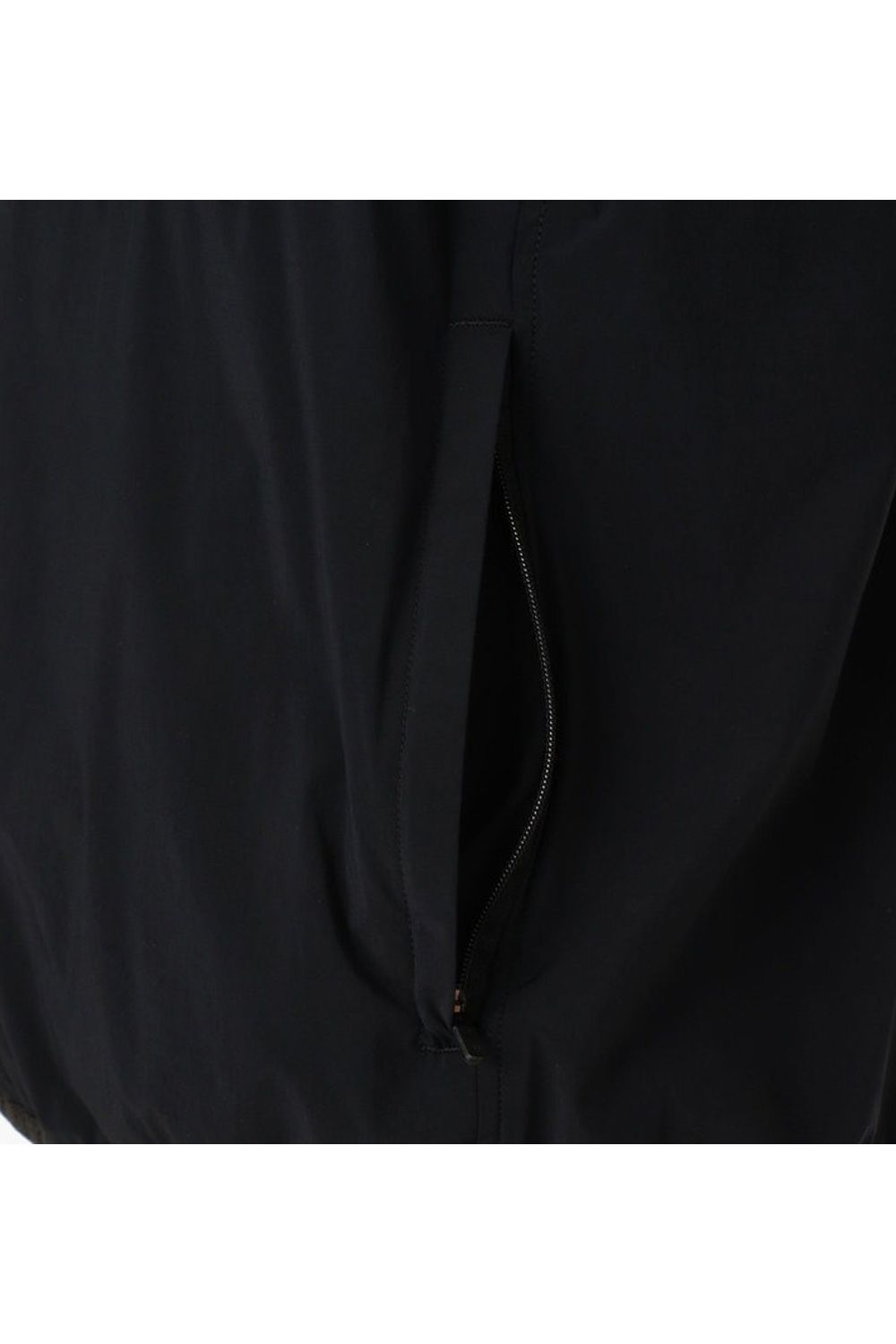 【25AW】 POCKETABLE WIND ANORAK / ポケッタブルウィンド アノラックパーカー (ブラック)