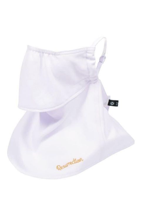 【プレゼント好適品】 GM FACE COVER / ブランドオリジナルテキスタイル フェイスカバー (ホワイト)