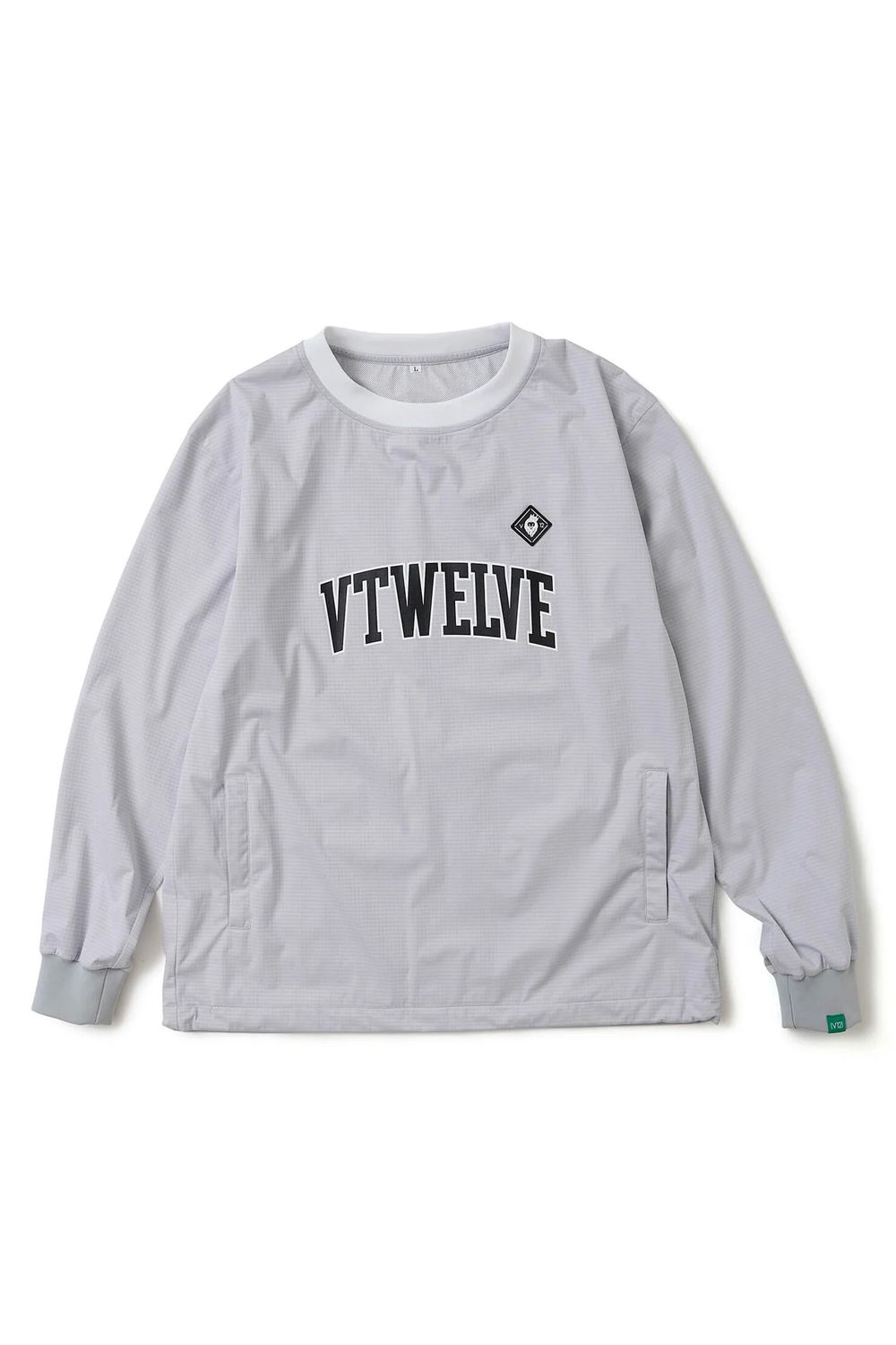 【26SS】 RIP EXP JKT / リップストップ生地 ブランドロゴ プルオーバージャケット (グレー)