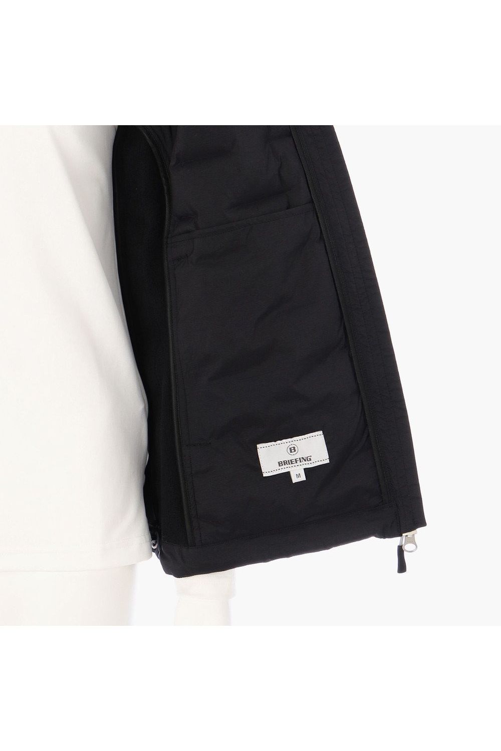 【25AW】【レディース】 WOMEN'S HYBRID DOWN VEST / ストレッチタフタ ダイヤモンドロゴ ハイブリッドダウンベスト (ブラック)