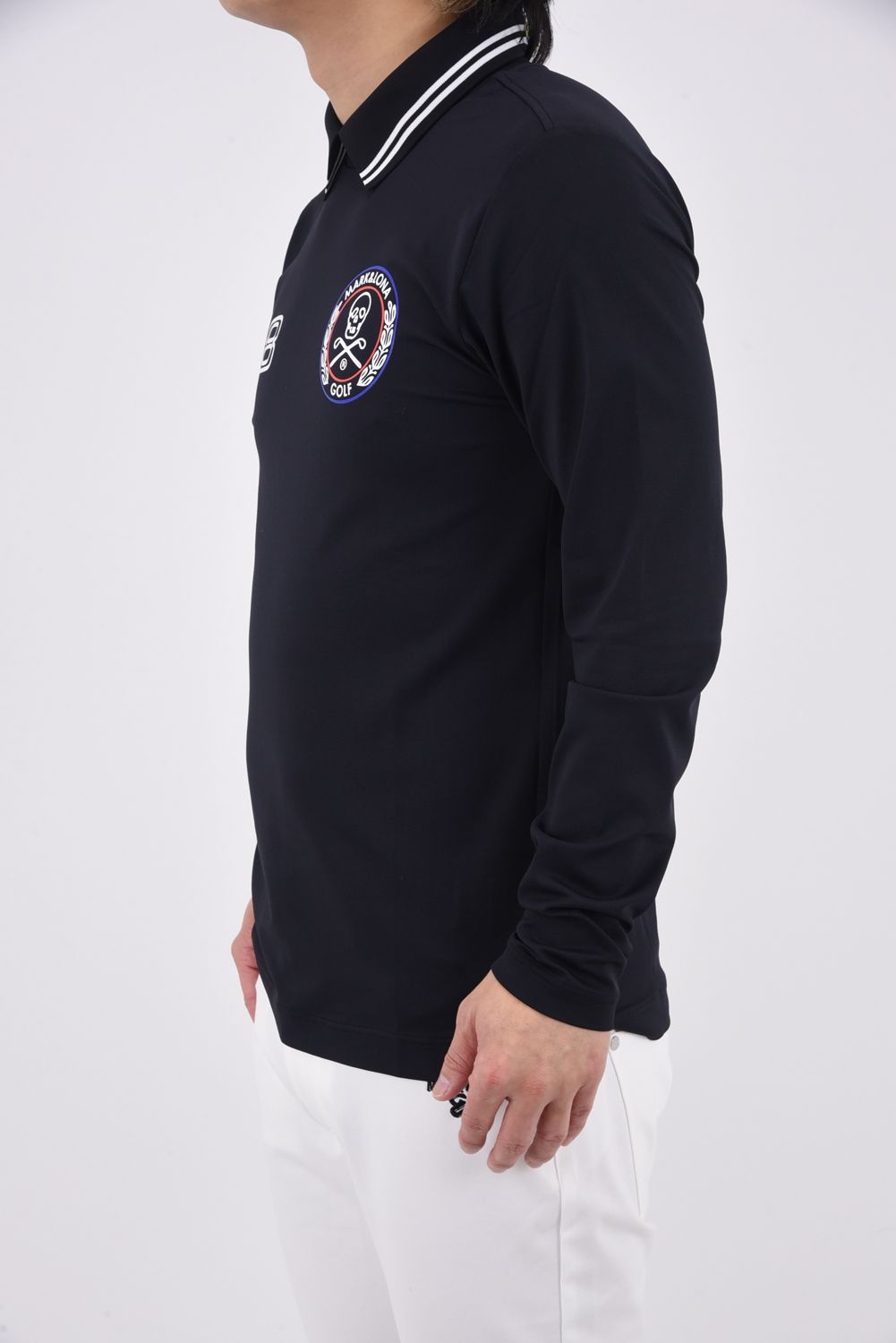 MARK&LONA - 【25SS】 OCTA8 PERFORMANCE LONG-SLEEVE POLO MARK&LONA - 【25SS】 OCTA8 PERFORMANCE LONG-SLEEVE POLO