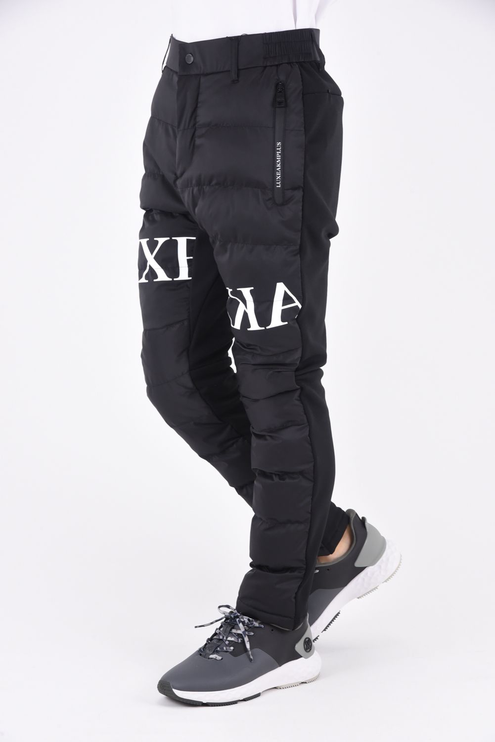 BATTING LOGO PANTS / バッテイング ロゴ ロングパンツ (ブラック)