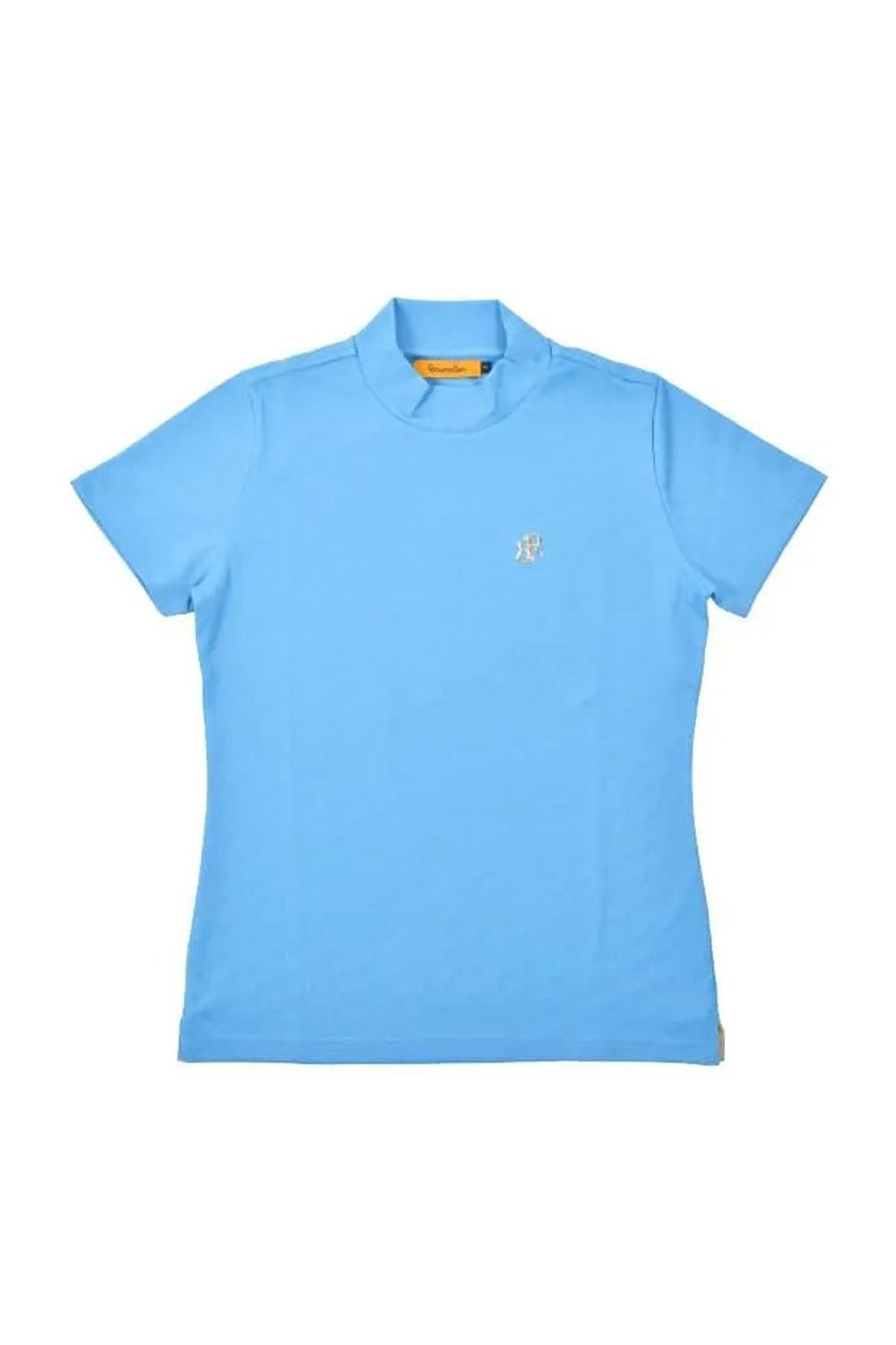 【26SS】【レディース】 WOMENS GM JACQUARD MOCK NECK / オリジナルテキスタイル モックネックTシャツ (スカイブルー)*