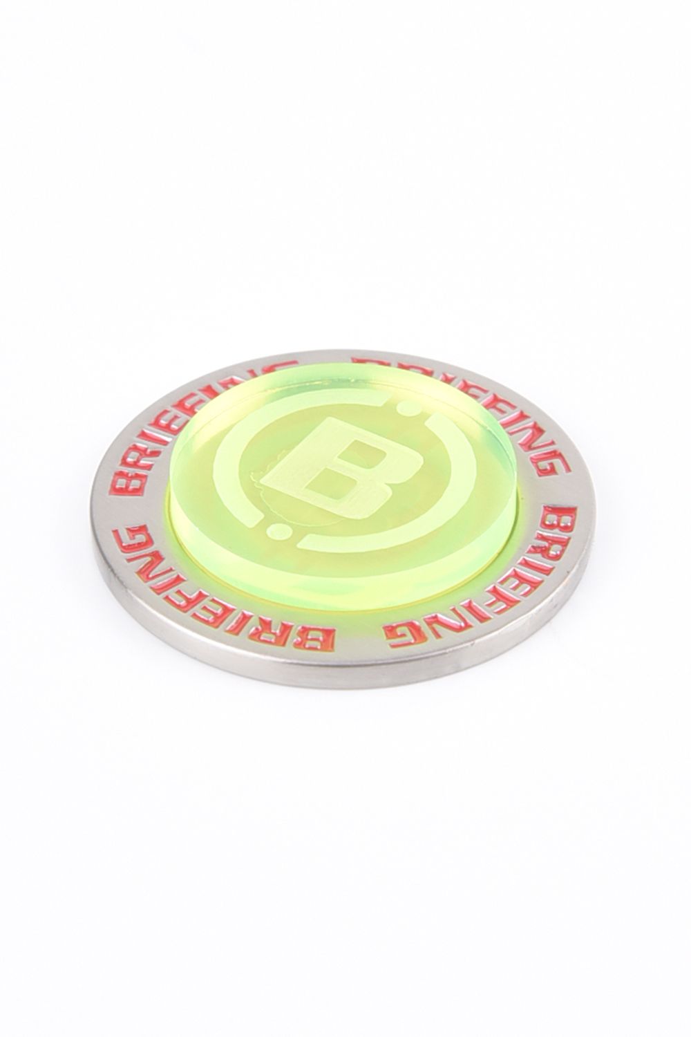 【プレゼント好適品】 CLEAR COMBI MAGNET MARKER / BRIEFINGロゴ クリア素材 マグネットマーカー (イエロー)