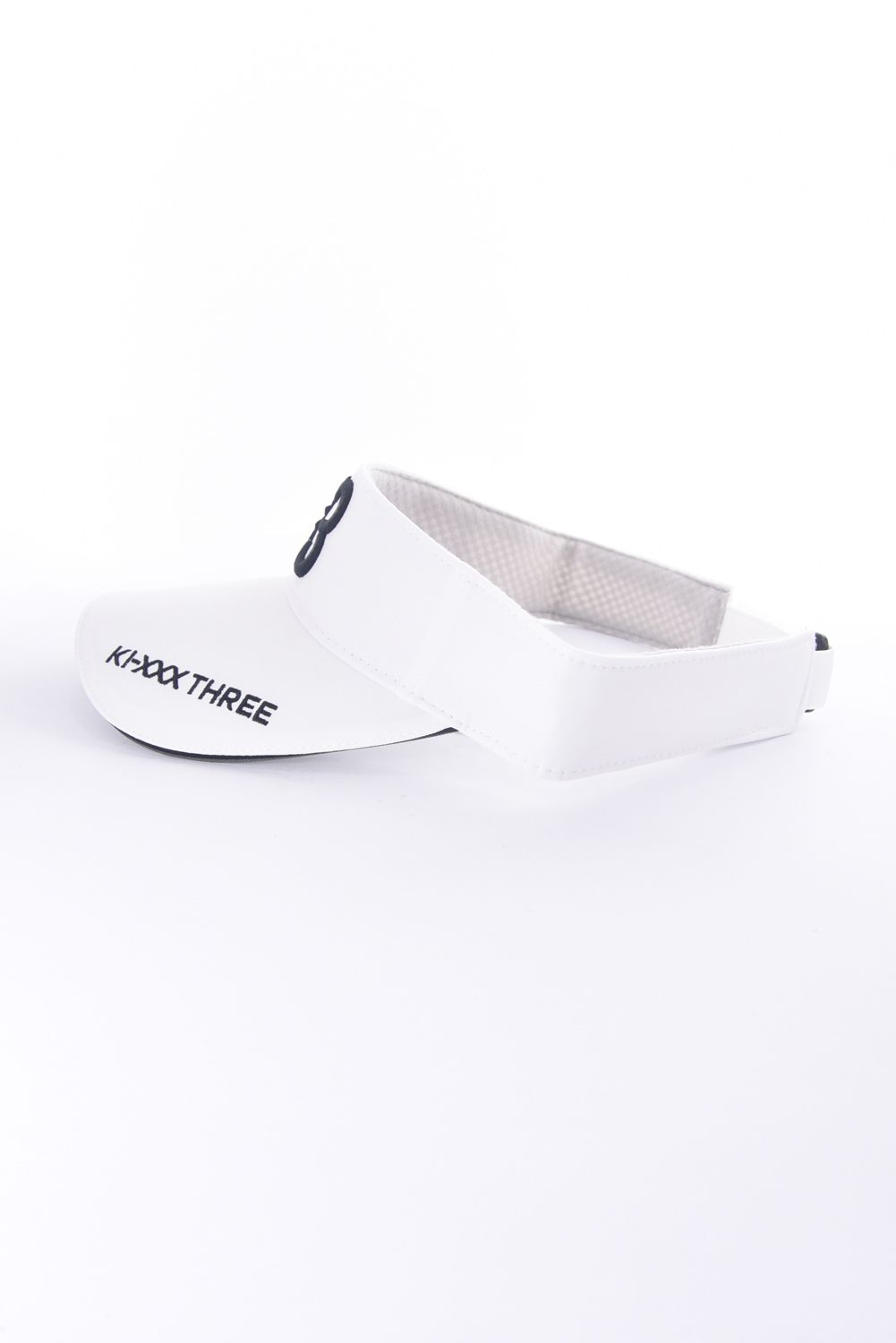 LOGO VISOR / 立体ロゴ刺繍 バイザー (ホワイト)