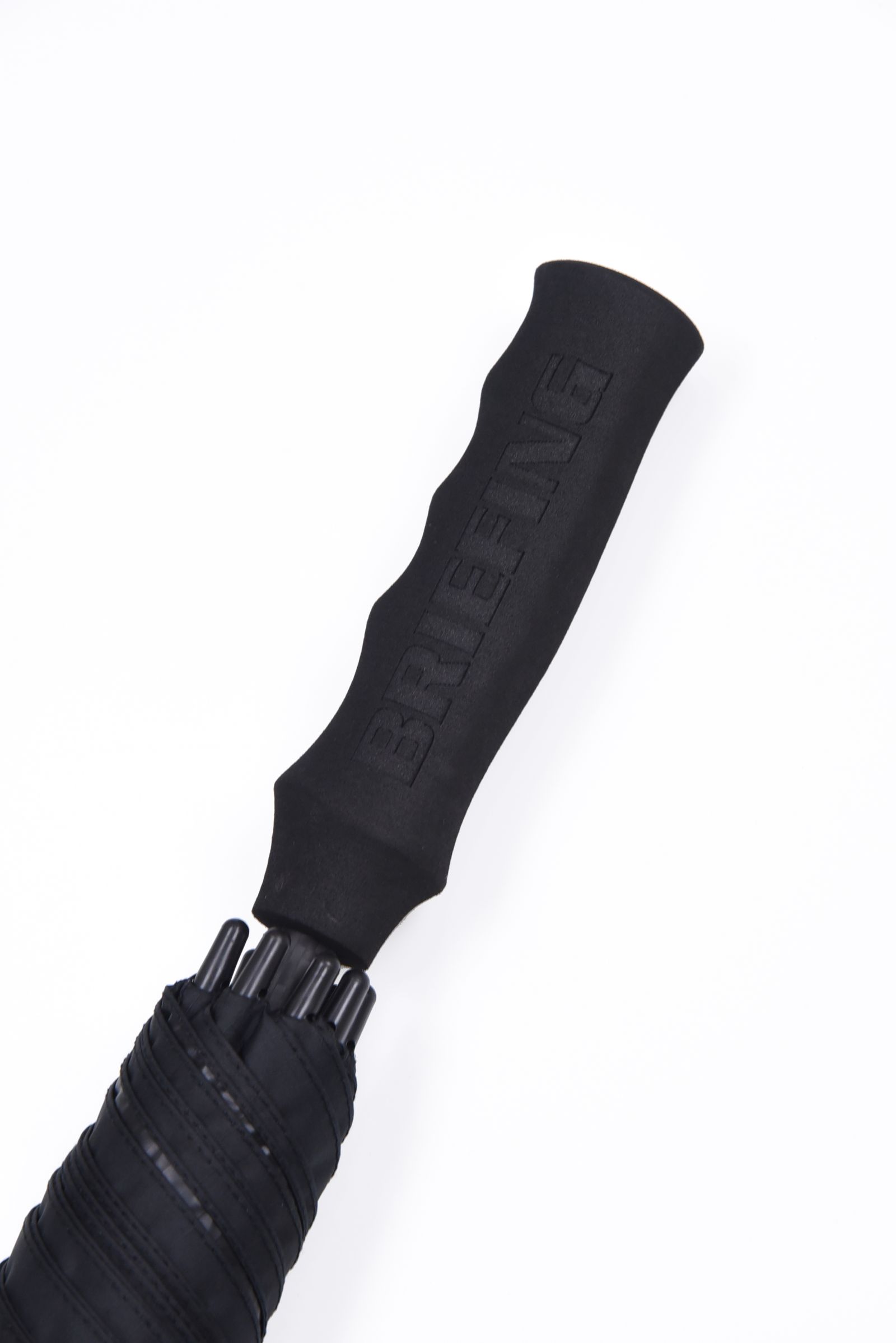 【プレゼント好適品】【返品・交換不可】 CARBON SHAFT UMBRELLA / BRIEFINGロゴ カーボンシャフト アンブレラ 傘 (ブラック)