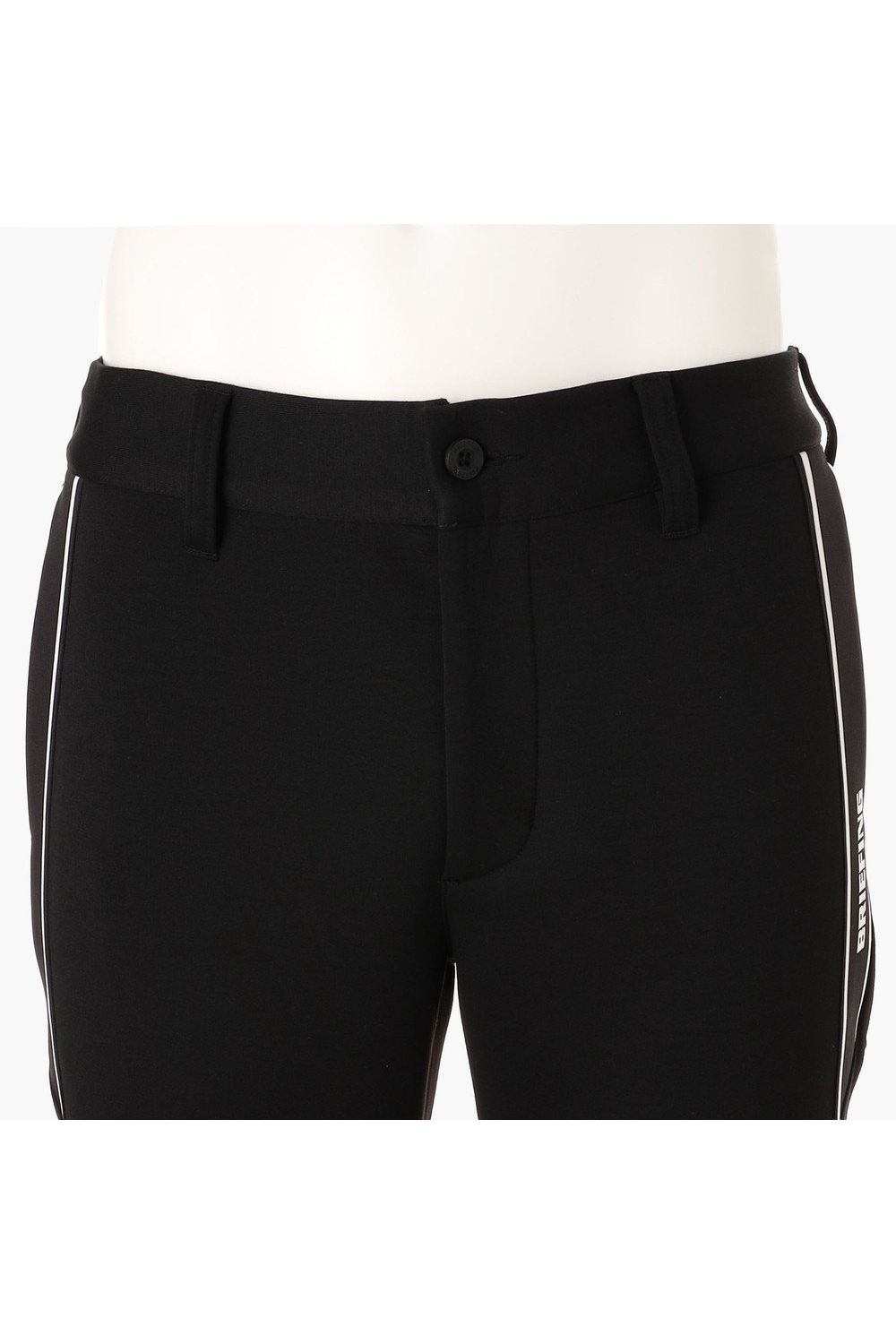 【26AW】 MEN’S WARM LINE JOGGER PANTS / ダンボールニット サイドライン ジョガーパンツ (ブラック)