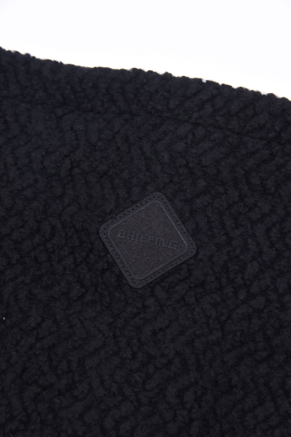 WOOL BOA NECK GAITER / ウールボアフリース ネックウォーマー (ブラック)