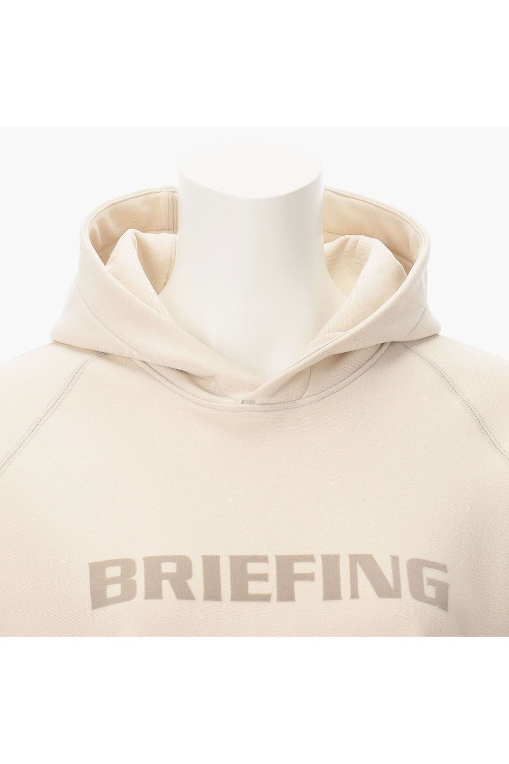 【25AW】【レディース】 WOMEN’S LOGO HOODIE / 裏起毛 フロントロゴ 裾切り替え プルオーバーパーカー (ベージュ)