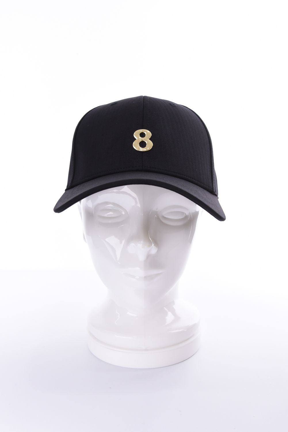 【26AW】 METAL LOGO TWILL CAP / 8メタルロゴ ツイルキャップ (ブラック)