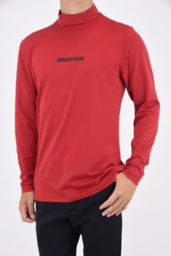 BRIEFING - MENS TOUR LS HIGH NECK BBG231 / ブランドロゴ ロング 