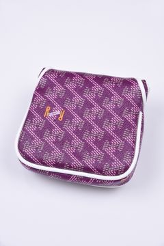 Putter Cover (Mallet) No.2 / ブランドオリジナル テキスタイル パターカバー マレットタイプ (ヴァイオレット)*