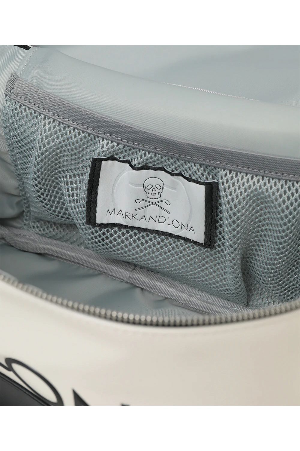 【26SS】【T-LINE】 VELOCITY VANITY BAG / モノトーン シンセティックレザー バニティバッグ (ホワイト)