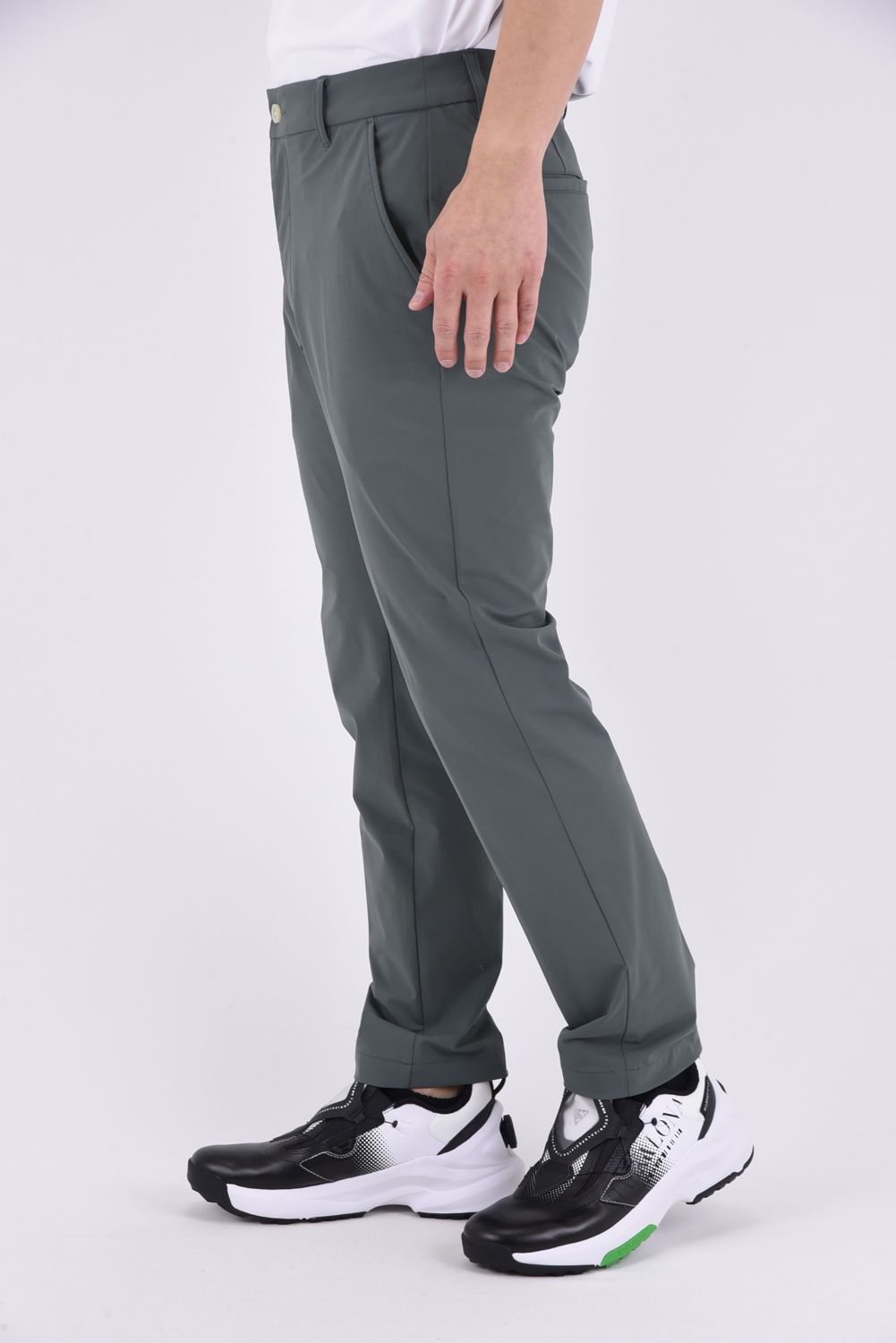 【25SS】 AMPHIBIAS LONG PANTS / アンフィビアス ロングパンツ (チャコールグリーン)