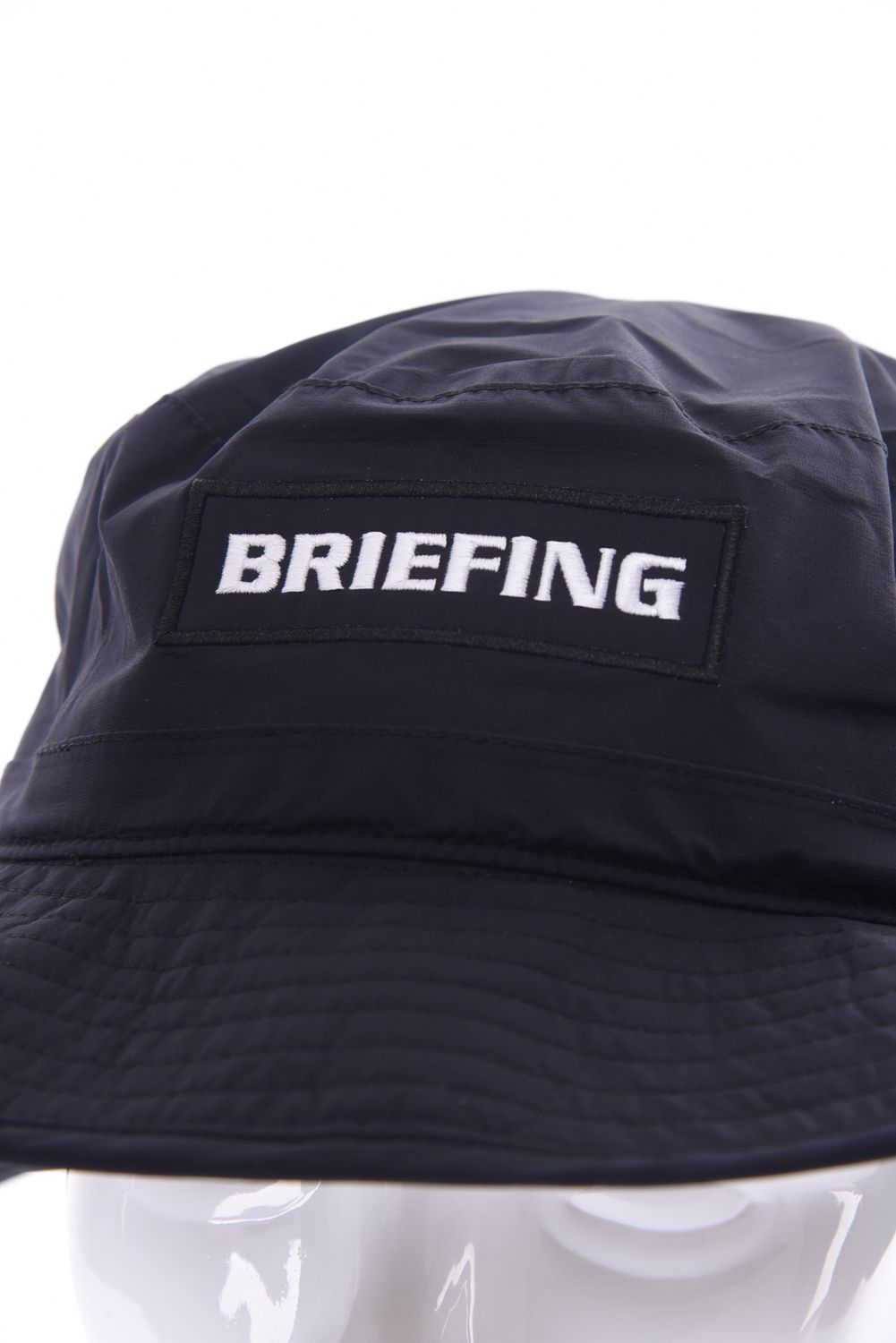 【26SS】 MEN’S WATERPROOF WIDE HAT / ストレッチリップストップ 撥水ワイドハット (ブラック)