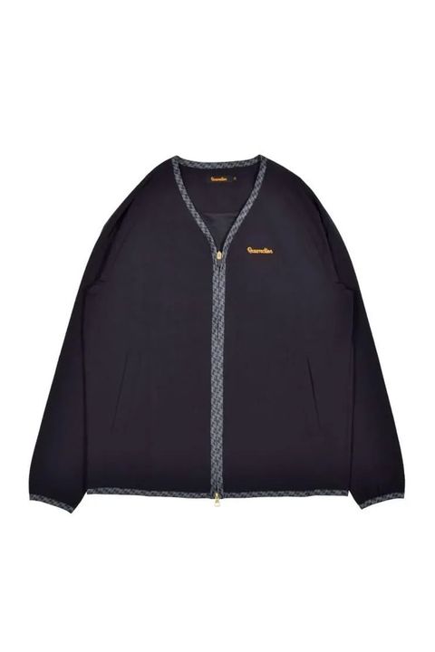 【26AW】 NO COLLAR LIGHT JACKET / ノーカラー ライト ジャケット (ブラック)*