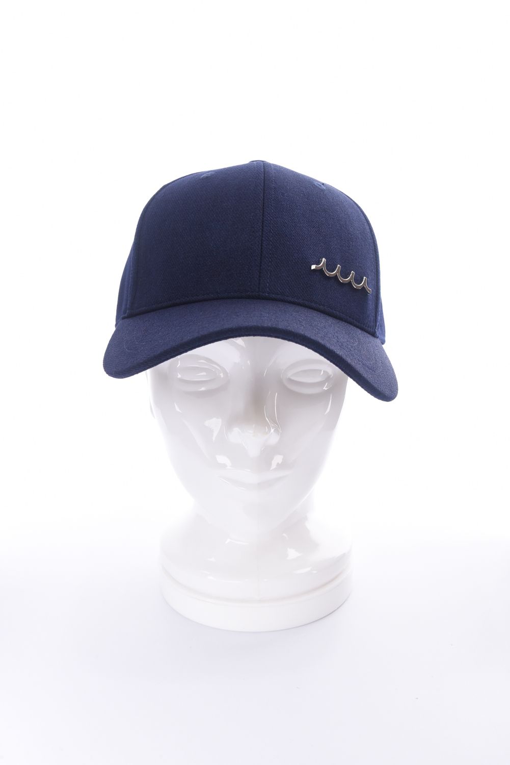 WAVE PLATE CAP / ロゴ プレート キャップ (ネイビー)