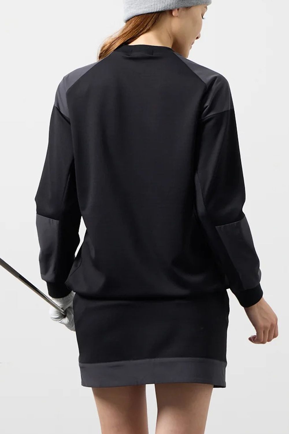 【26AW】 【レディース】 FLEECE COMBINATION PULLOVER / フリースコンビネーション プルオーバー (ブラック)