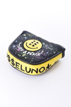 SPLASH PUTTER COVER MALLET / グラフィックデザイン マレット型パターカバー ブラック