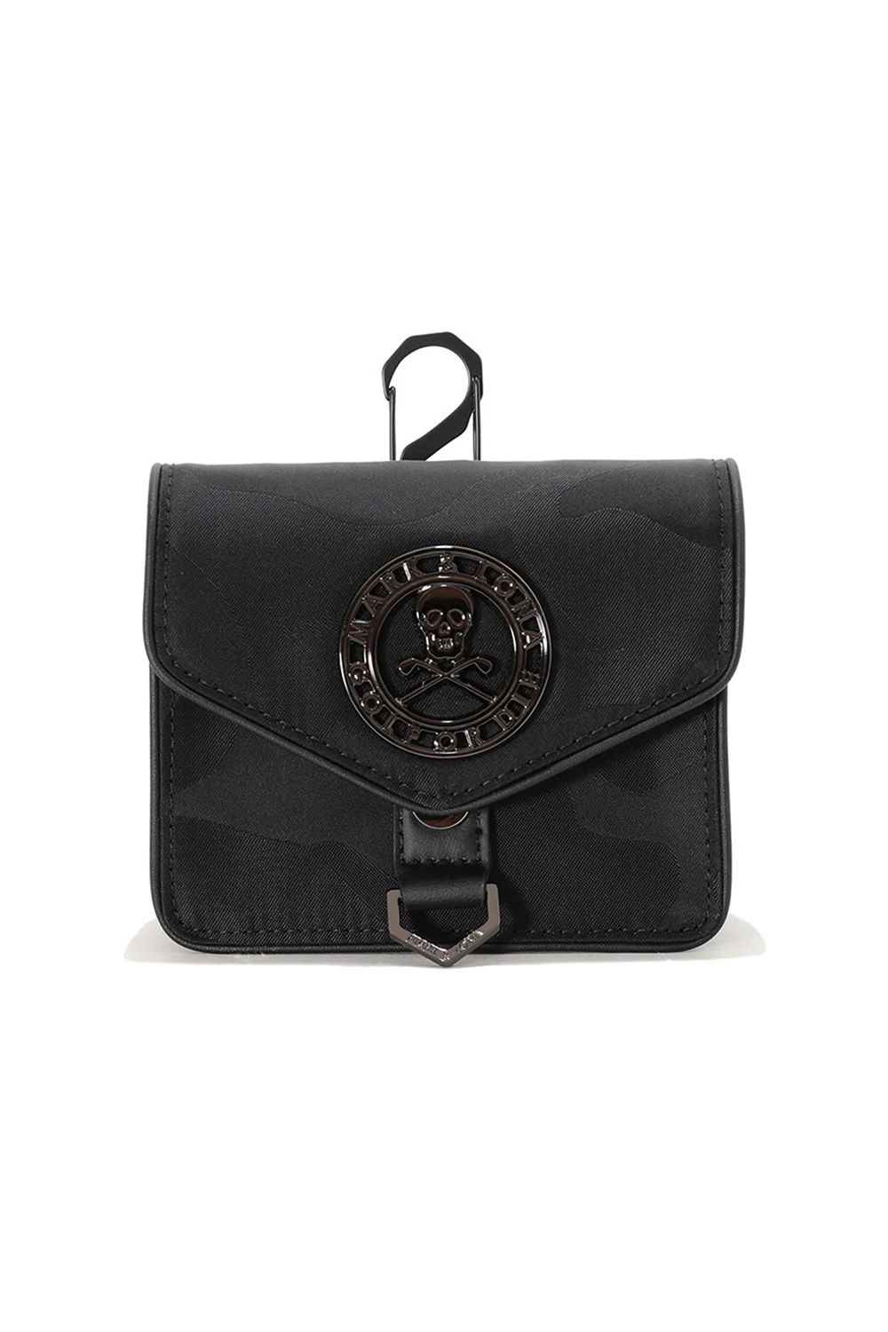 【26AW】 PREMIUM GAUGE SCOPE CASE / コーデュラナイロン サークルスカル スカルカモジャカード スコープケース (ブラック)