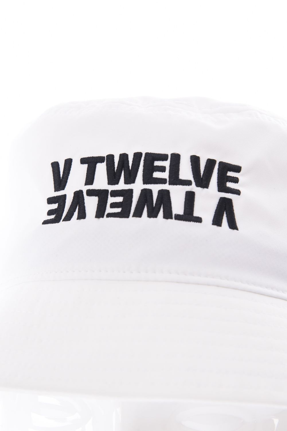 【26SS】 INVERT HAT / ブランドロゴ刺繍 バケットハット (ホワイト)