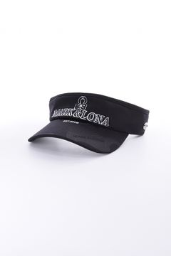 【26AW】 MERCURY CAMO STRETCH VISOR / シグネチャーカモ ブランドロゴ刺繍 ストレッチバイザー (ブラック)