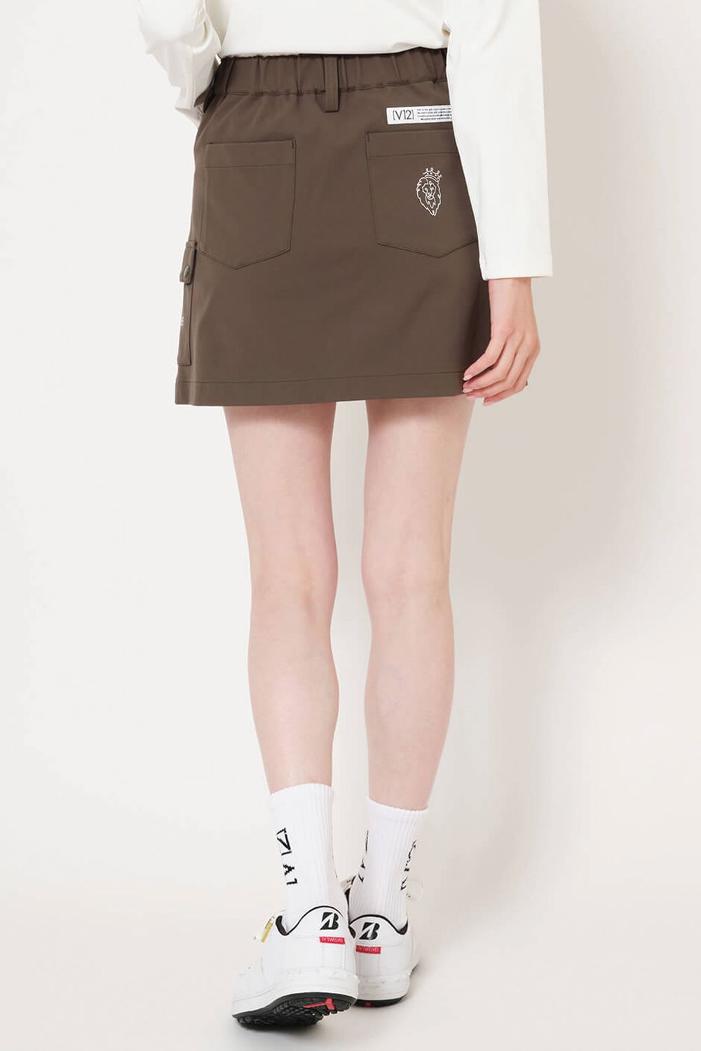 【26SS】【レディース】 SNAP SKIRT / スナップポケット スカート (オリーブ)
