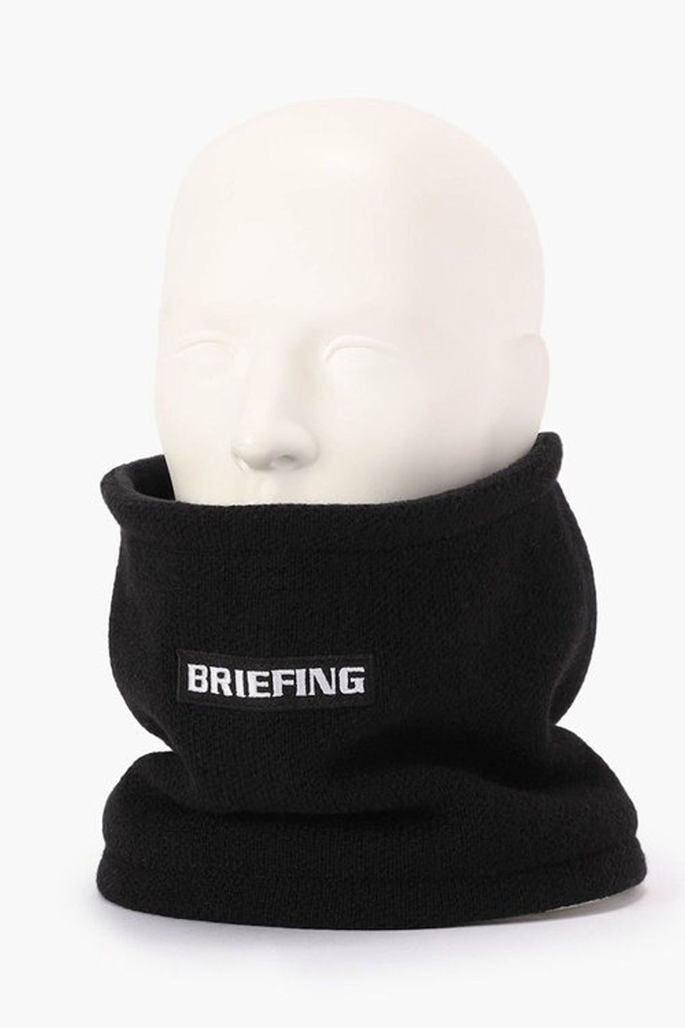 【26AW】 WOOL KNIT NECK WARMER / ウール ニット ネックウォーマー (ブラック)