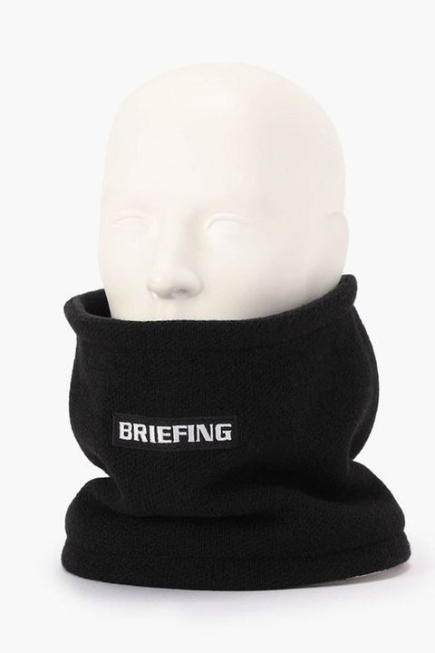 【26AW】 WOOL KNIT NECK WARMER / ウール ニット ネックウォーマー (ブラック)