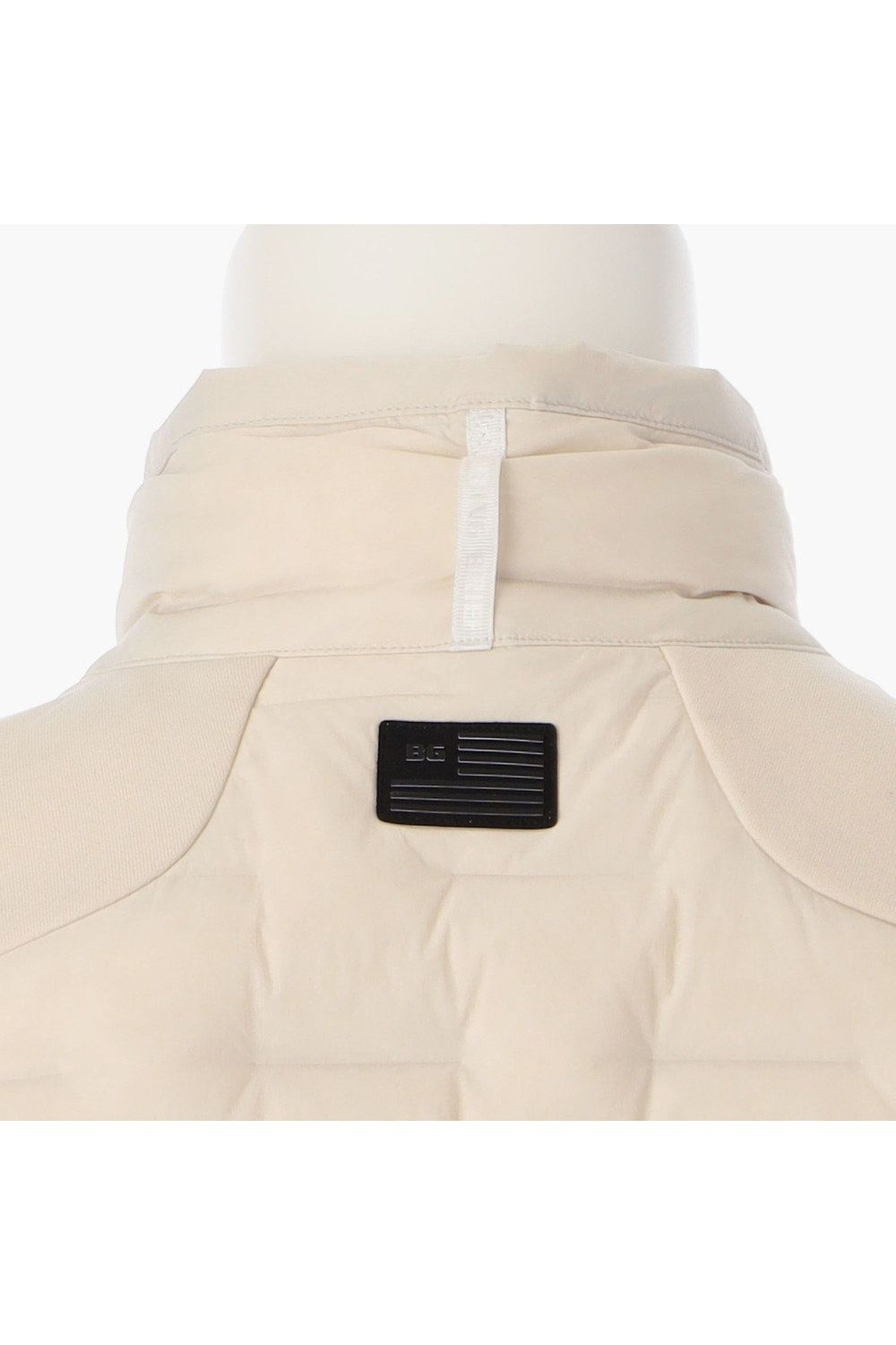 【25AW】 MEN'S HYBRID DOWN VEST / ストレッチタフタ ダイヤモンドロゴ ハイブリッドダウンベスト (ベージュ)
