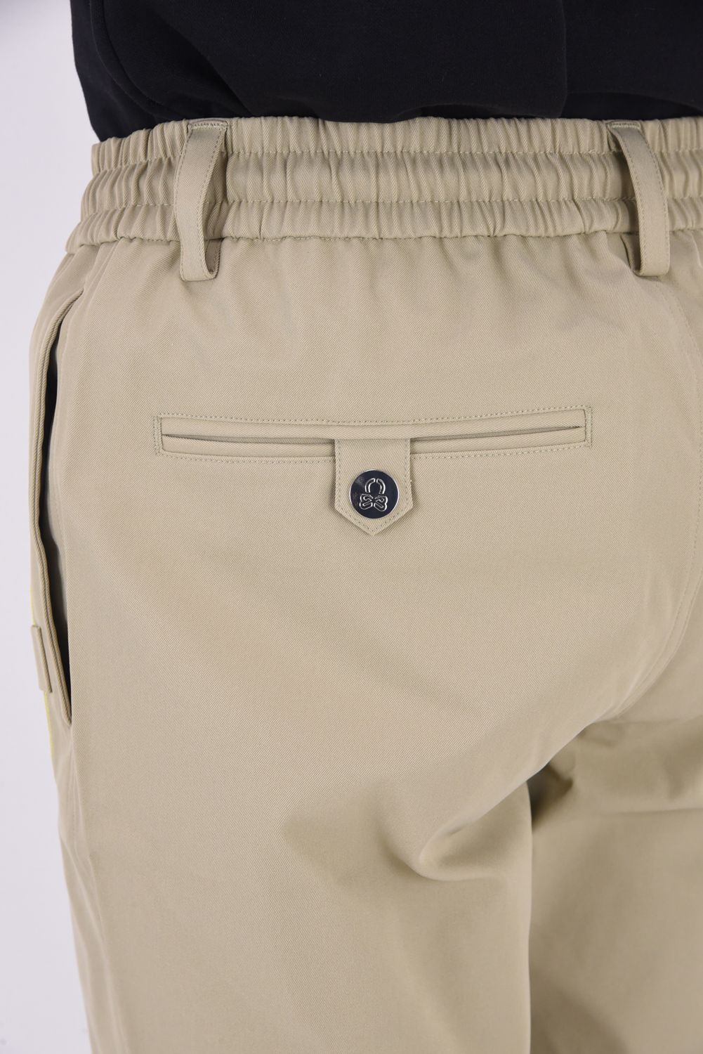 【26SS】 QUADRA PERFORMANCE TWILL GOLF SHORTS / ポリエステルツイル アイアンスカルロゴ刺繍 ショートパンツ (ベージュ)