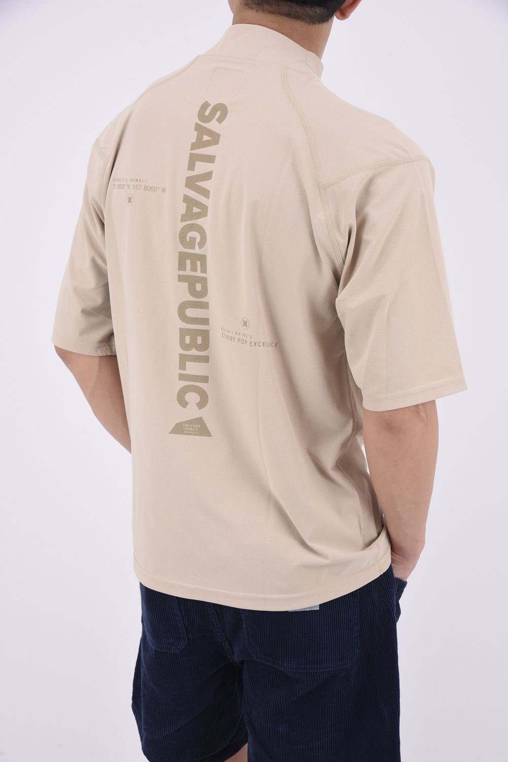SALVAGE PUBLIC Kolepa - SURF Mockneck S/S (EXELLENCE