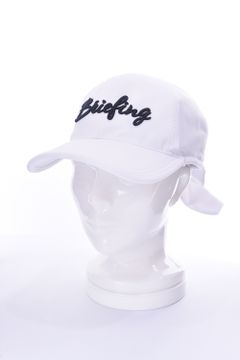 【レディース】WOMENS RIBBON CAP / ロゴ刺繍 ベーシック リボン キャップ (ホワイト)
