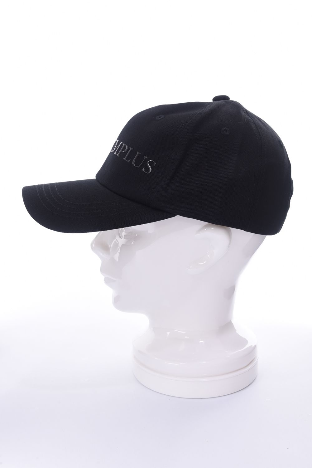METAL PRINT LOGO CAP / メタルロゴ 6パネルキャップ (ブラック)