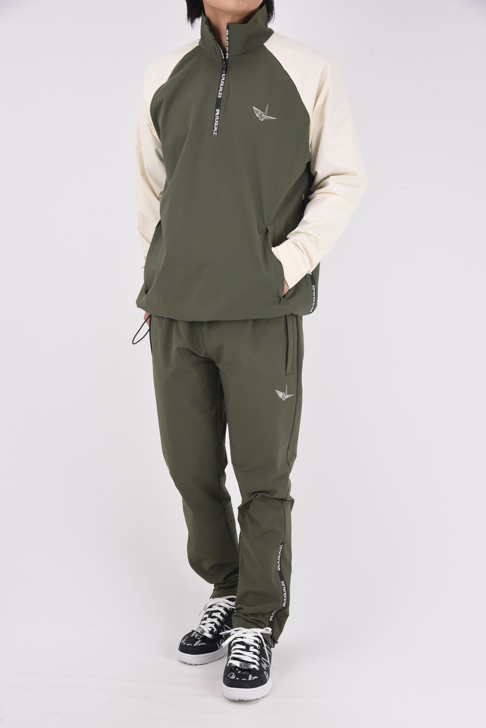 【2025AW】 WATER REPELLENT PANTS / 撥水加工 ロングパンツ (カーキ)