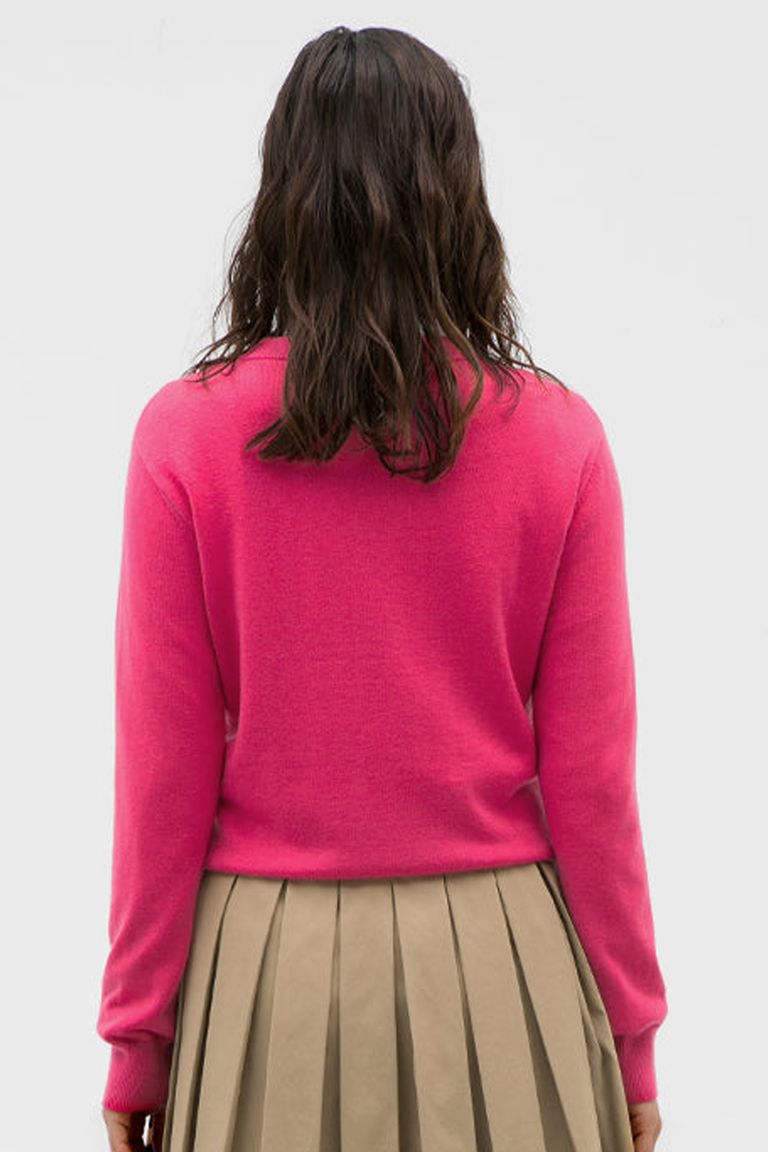 CPG GOLF - 【レディース】 羊グラフィックインターシャニットPO  