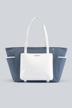 【レディース】 トートバッグ(シューズケース付き) (ブルー)