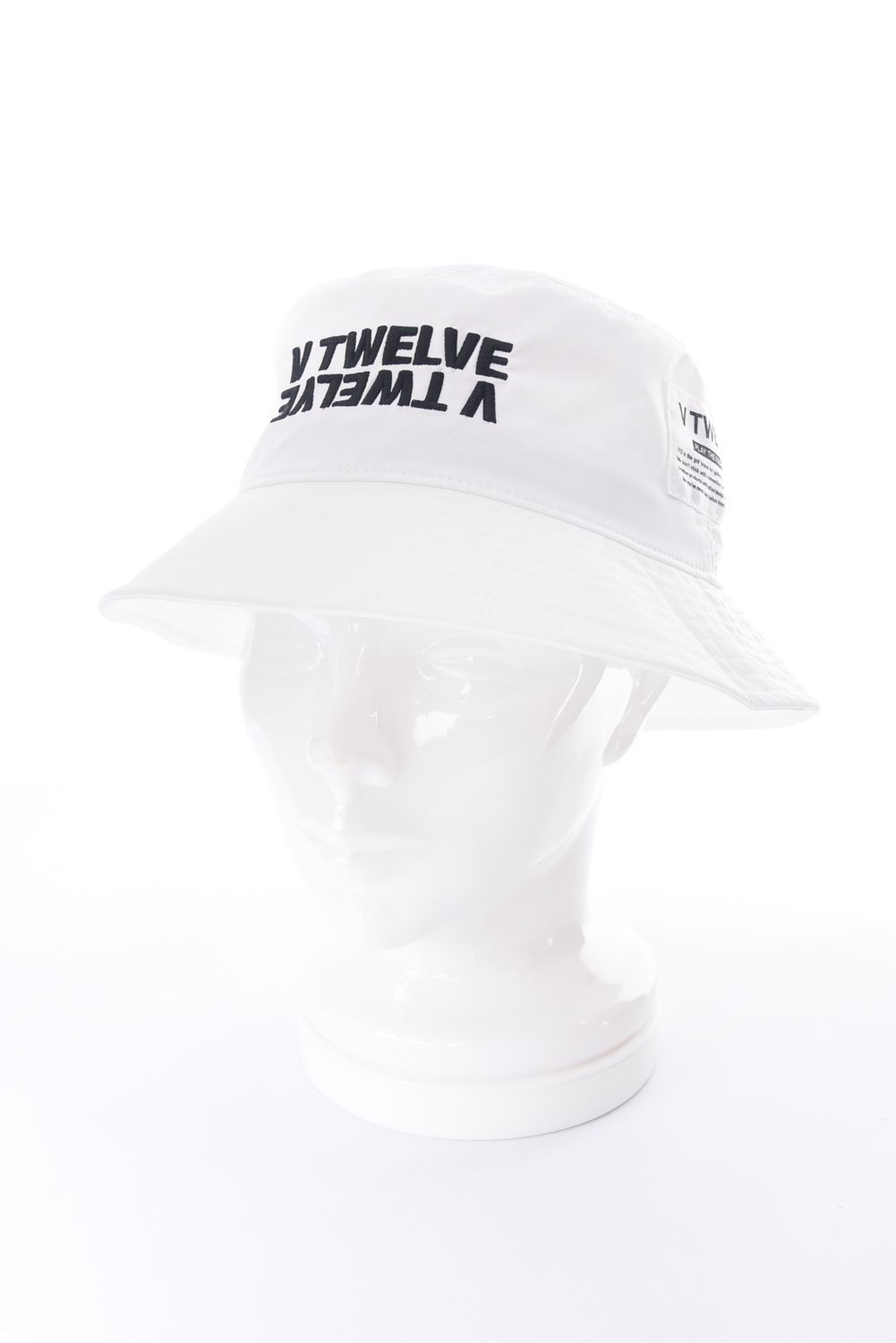 【26SS】 INVERT HAT / ブランドロゴ刺繍 バケットハット (ホワイト)