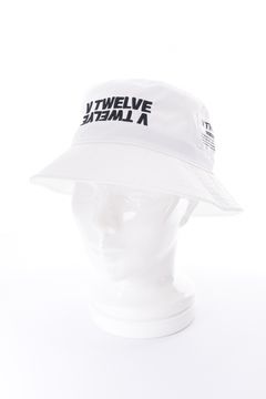 【26SS】 INVERT HAT / ブランドロゴ刺繍 バケットハット (ホワイト)